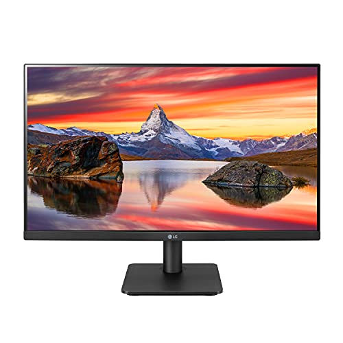 LG 24MP400-B 24” Full HD (1920 x 1080) IPS Monitor with 3-Side Virtually Borderless Design, AMD FreeSync and OnScreen Control – Black